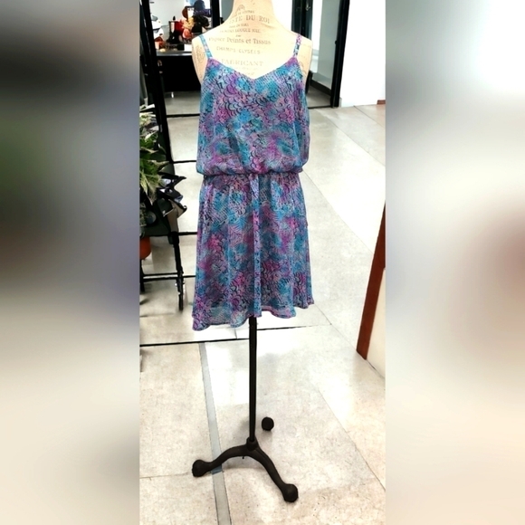 Spaghetti Strap Mermaid Vibe Midi Dress - Picture 1 of 11
